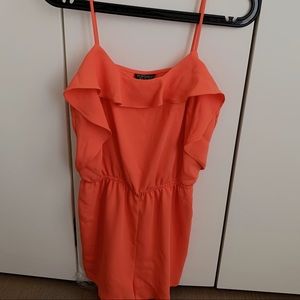 TOPSHOP Ruffle Romper